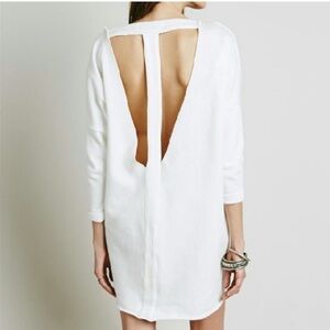 Free People Beach Cutout Tunic Dress